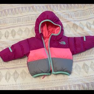 The North Face baby puffer coat jacket